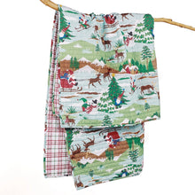 Load image into Gallery viewer, Merry Mountains Quilted Throw