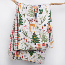 Load image into Gallery viewer, Nutcracker Quilted Throw