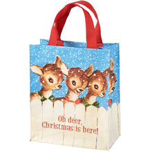 Load image into Gallery viewer, Oh Deer Daily Christmas Tote
