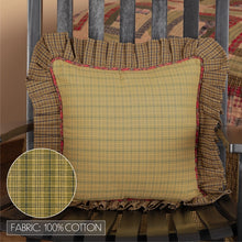 Load image into Gallery viewer, Tea Cabin Fabric Ruffled Pillow