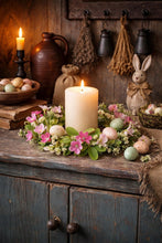 Load image into Gallery viewer, Blooms & Eggs Candle Ring- 3 1/2 Inch