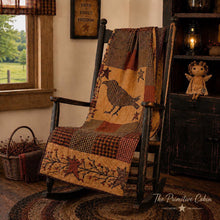 Load image into Gallery viewer, Heritage Farms Applique Crow & Star Quilt