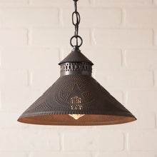 Load image into Gallery viewer, Stockbridge Shade Light with Star in Kettle Black
