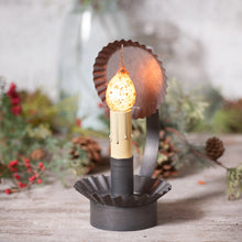 Load image into Gallery viewer, Cabin Chamberstick w/Reflector in Kettle Black