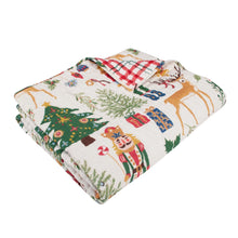 Load image into Gallery viewer, Nutcracker Quilted Throw