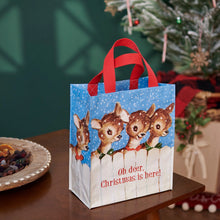 Load image into Gallery viewer, Oh Deer Daily Christmas Tote