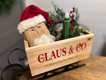 Load image into Gallery viewer, Claus & Co Christmas Sleigh