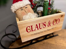 Load image into Gallery viewer, Claus & Co Christmas Sleigh