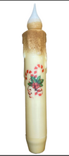 Load image into Gallery viewer, Christmas Folk Art Timer Tapers