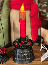 Load image into Gallery viewer, Christmas Timer Tapers w/Cinnamon
