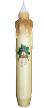 Load image into Gallery viewer, Christmas Folk Art Timer Tapers