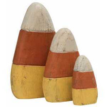 Load image into Gallery viewer, Wooden Candy Corn set/3
