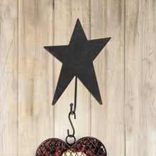 Load image into Gallery viewer, Whimsy Star Hook in Black