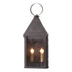 Load image into Gallery viewer, Hospitality Lantern w/ Chisel in Kettle Black
