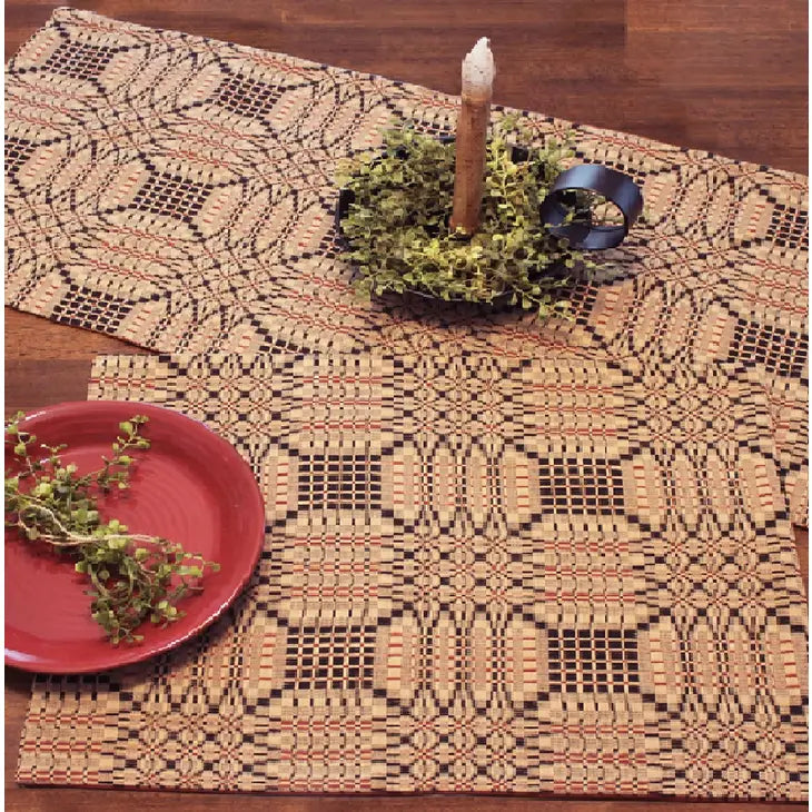 Tri color Jacquard Placemat