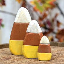 Load image into Gallery viewer, Wooden Candy Corn set/3
