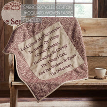 Load image into Gallery viewer, Custom House Burgundy/Tan Jacquard Quilted Lap Throw
