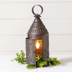 15 Inch Revere Lantern in Kettle Black