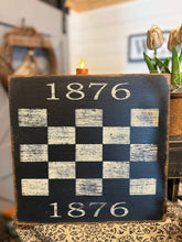 Load image into Gallery viewer, 1876 Wooden Checker Boards
