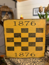 Load image into Gallery viewer, 1876 Wooden Checker Boards
