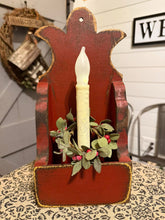 Load image into Gallery viewer, Wooden Wall Candle Box
