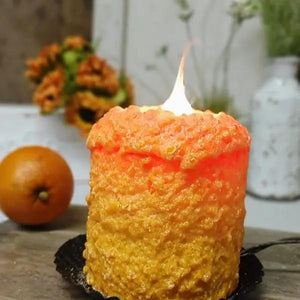 Scented Orange Cranberry Electric Candle Set