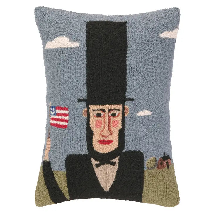 Abraham Lincoln Hook Pillow