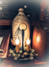 Load image into Gallery viewer, Oval Double Accent Light in Antique Tin

