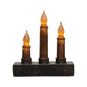 Nook Candelabra Burnt Mustard BOC Timer