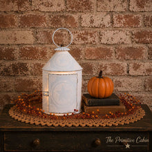 Load image into Gallery viewer, Americana Lantern in Distressed White
