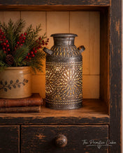 Load image into Gallery viewer, Milk Can Accent Light in Antique Tin
