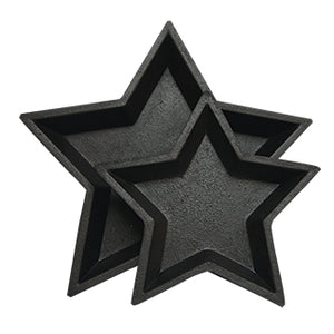 Black Nesting Star Set