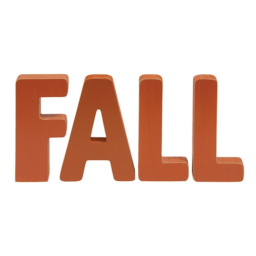 Fall Wooden Letters 4/Set