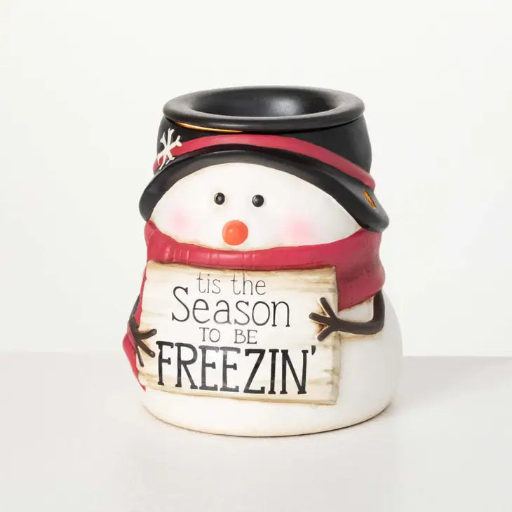 Tis The Season Snowman Wax Warmer (Reserve for Rita)