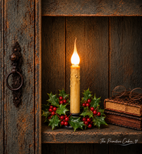 Load image into Gallery viewer, Electric Primitive Candle Lamp 7"
