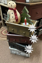 Load image into Gallery viewer, Wooden 2 Drawer Candle Cupboard
