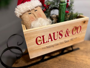 Claus & Co Christmas Sleigh