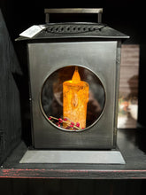 Load image into Gallery viewer, Carriage Lantern with Timer Pillar Candle
