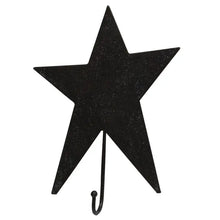 Load image into Gallery viewer, Whimsy Star Hook in Black
