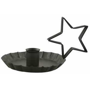 Star Handle Taper Holder in Black