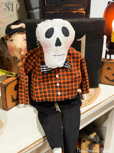 Fall Mr. Skelton Man, Handmade