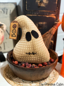 Little Handmade Waffle BOO Ghost